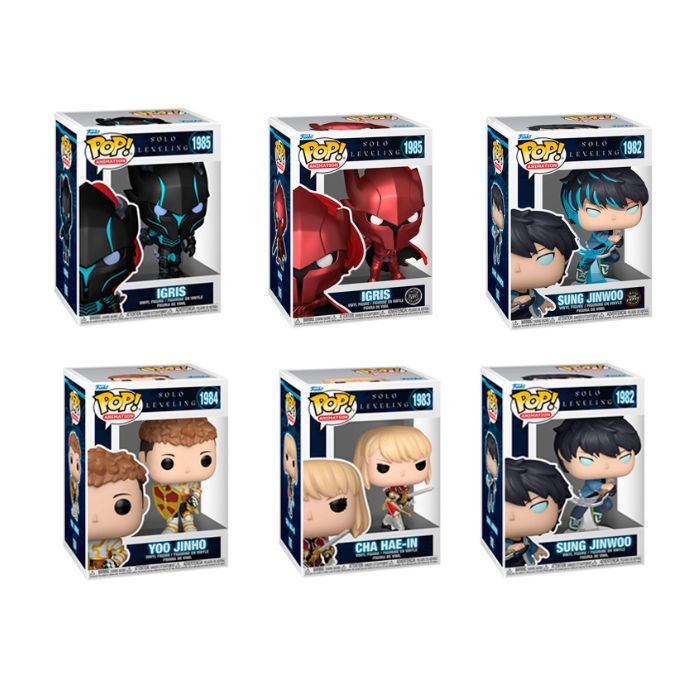 Funko Pop Solo Leveling Diferentes diseños a elegir