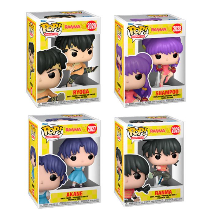 Funko Pop Ranma Diferentes diseños a elegir
