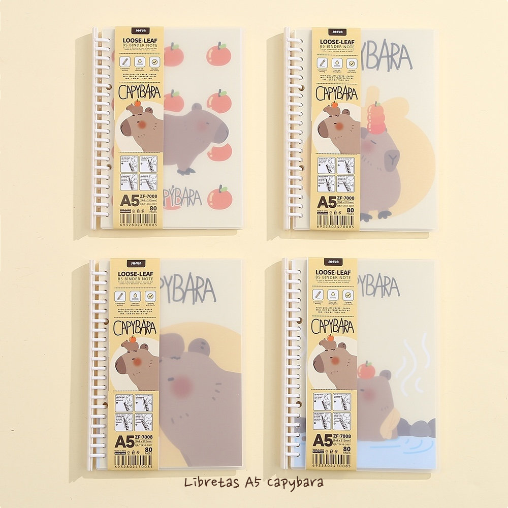 Libreta Capibara A5