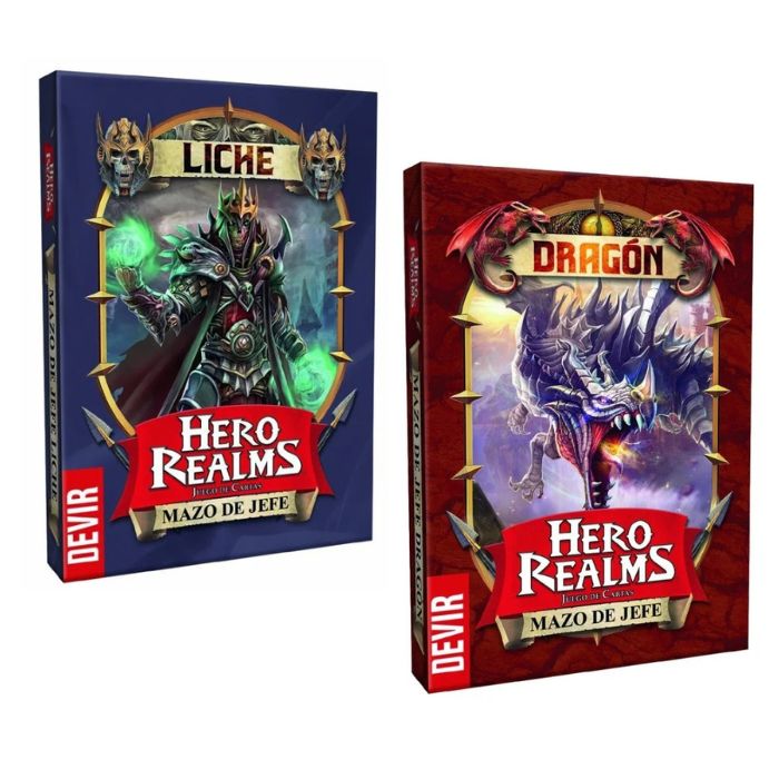 Hero Realms Mazo de Jefe | ELIUS - Tu tienda friki