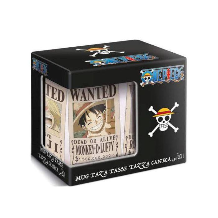 Taza One Piece Wanted