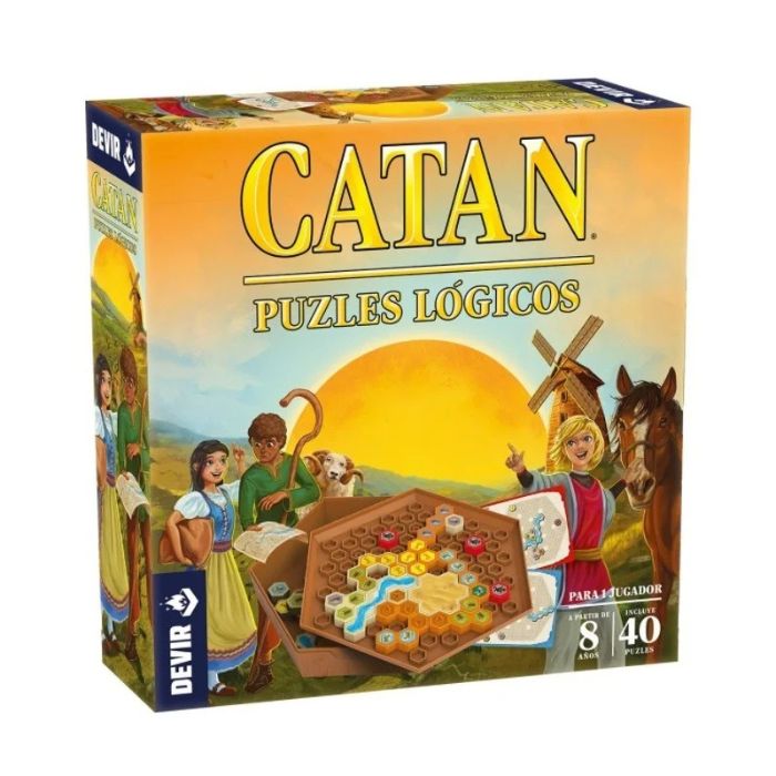 Juego Catan Puzles Lógicos