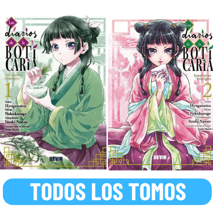 Manga Los diarios de la boticaria Todos los tomos