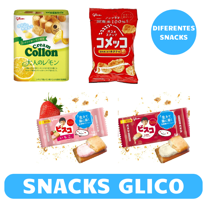 Snacks Glico Diferentes Galletas a elegir