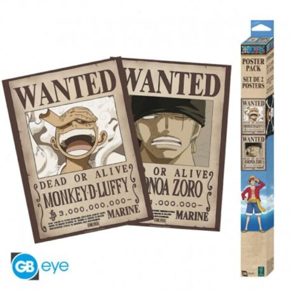 Wanted Luffy y Zoro