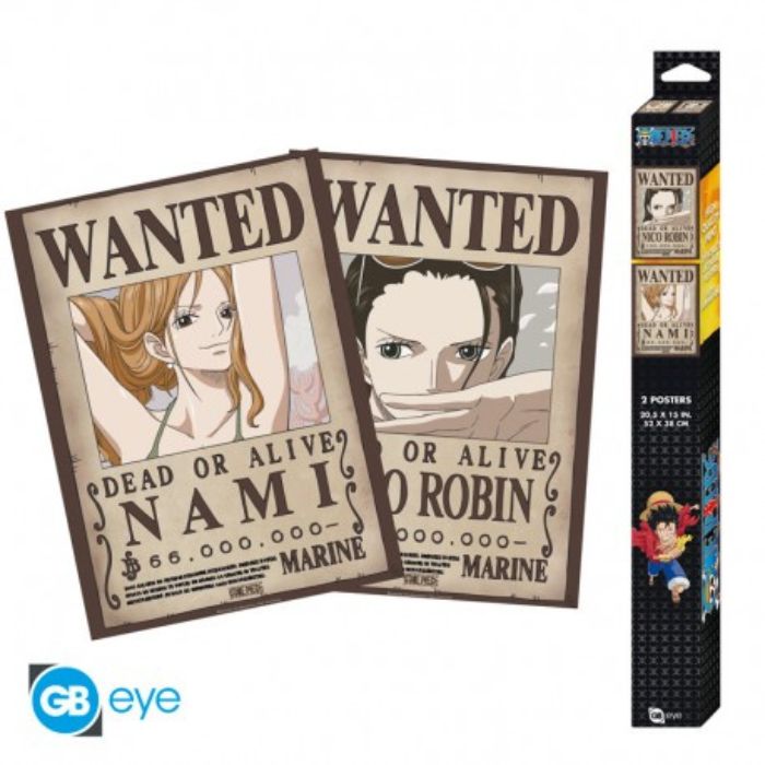 Wanted Nami y Robin