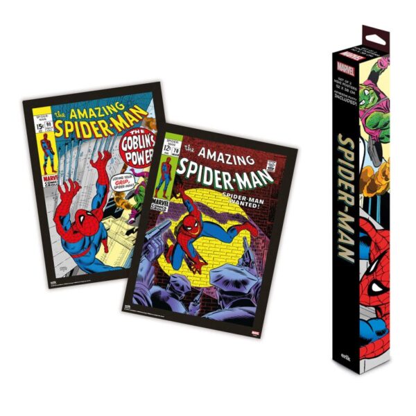 Set 2 Pósters Spiderman 52x38cm