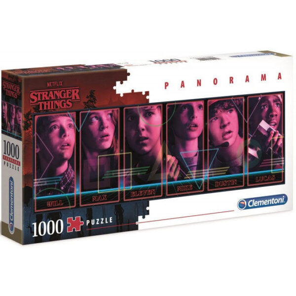 Puzzle Stranger Things 1000 piezas Panorama