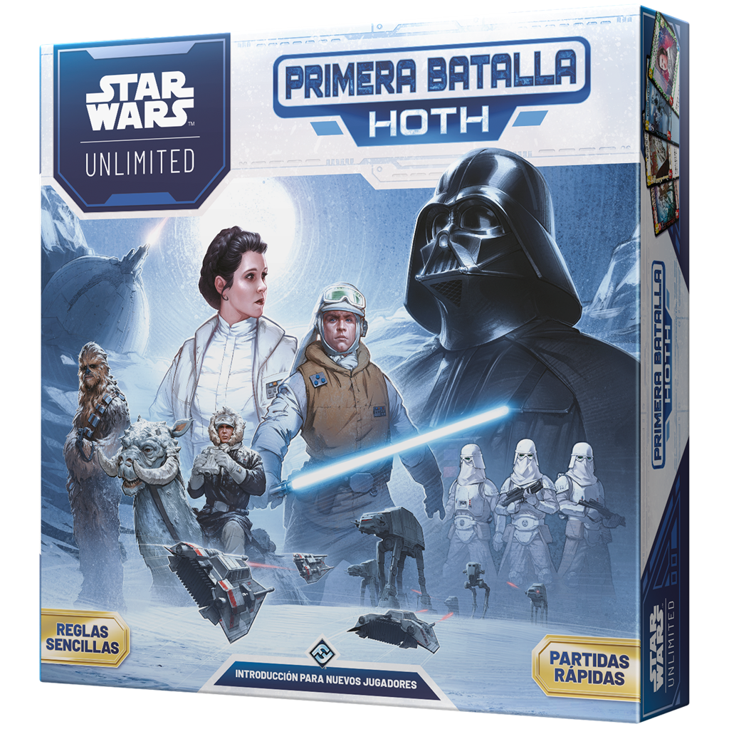 Caja Presentación Star Wars Primera Batalla Hoth 1 Caja Presentación Star Wars Primera Batalla Hoth