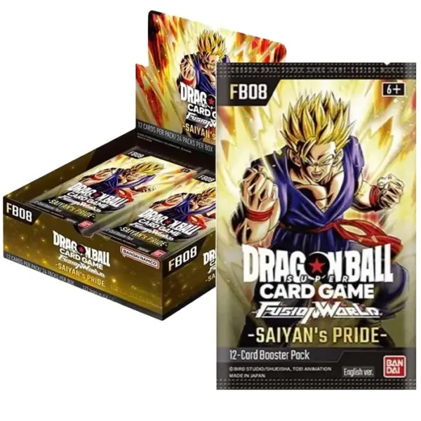 Sobres Dragon Ball Super FB08 Saiyans Pride