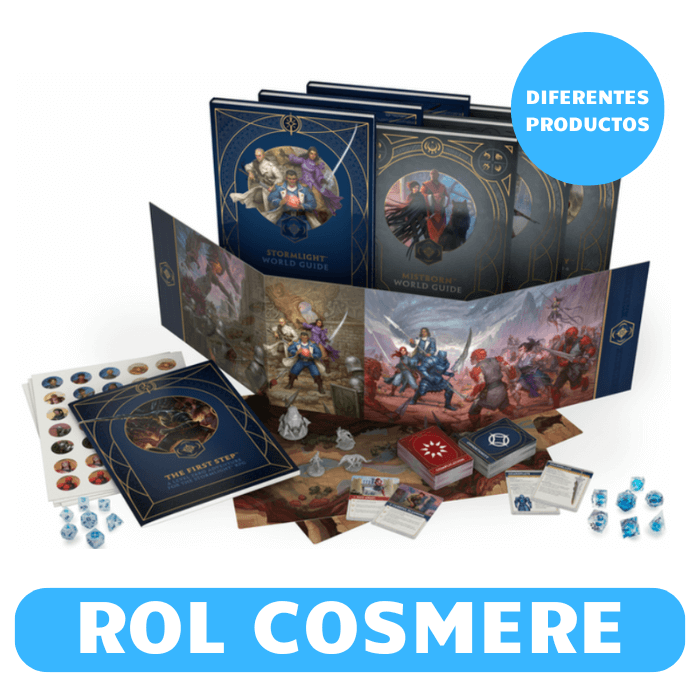 Juego de Rol Cosmere El Archivo de las Tormentas 1 Juego de Rol Cosmere El Archivo de las Tormentas