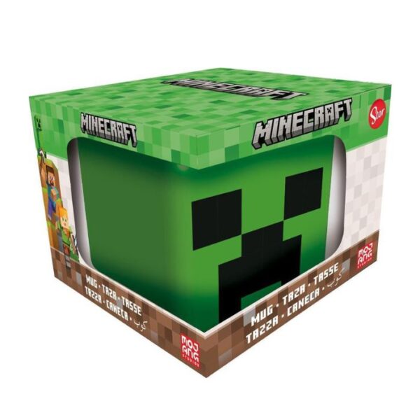 Taza Minecraft 3D