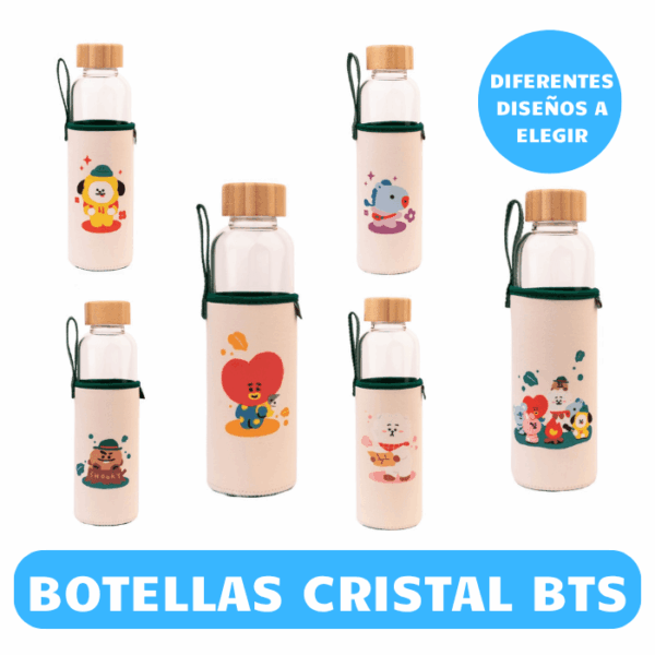 Botella BT21 Cristal