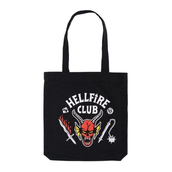 Bolsa Tela Stranger Things Hellfire Club