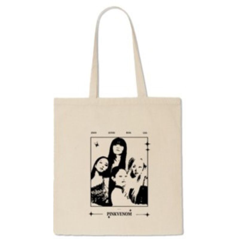 Bolsa Tela Born Black Pink Made in Japan