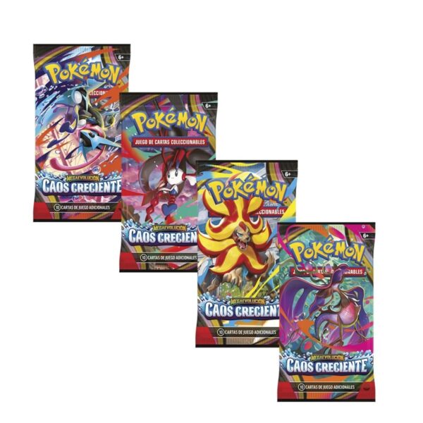 Sobres Pokemon Megaevolucion Caos Creciente