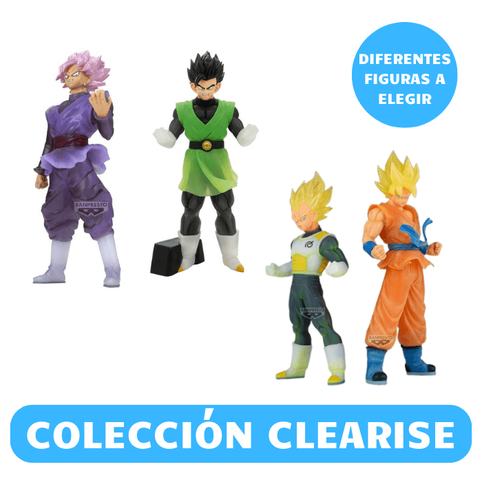 Figura Dragon Ball Clearise Diferentes personajes a elegir 1 Figura Dragon Ball Clearise Diferentes personajes a elegir