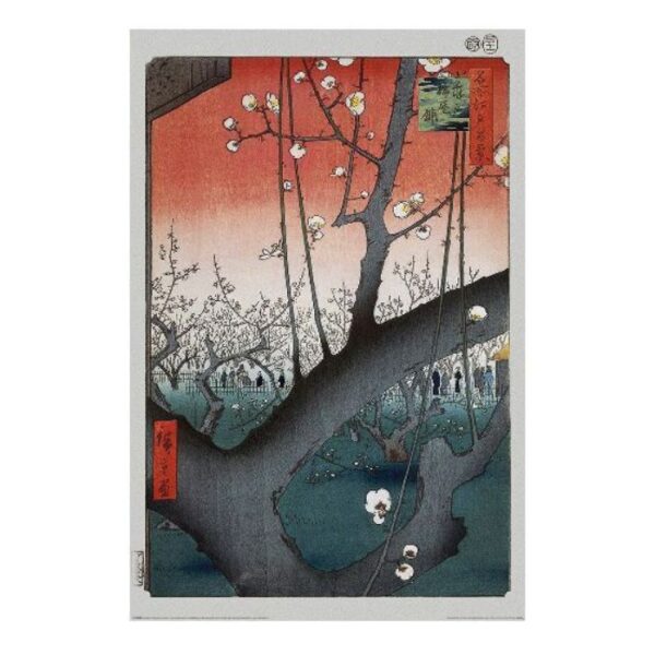 Poster Hiroshige 91.5x61cm