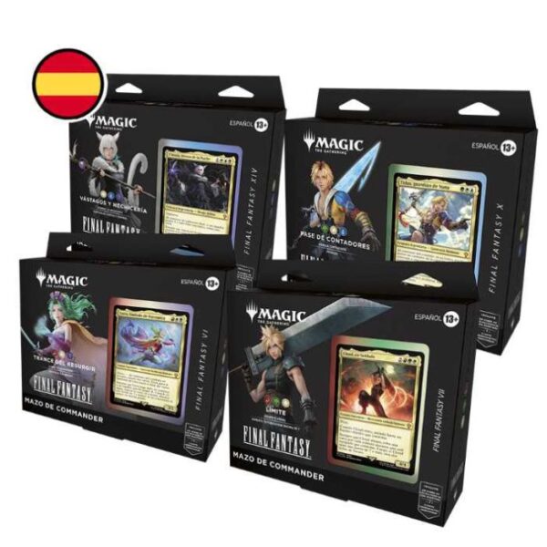 Mazo Commander Magic Final Fantasy Español