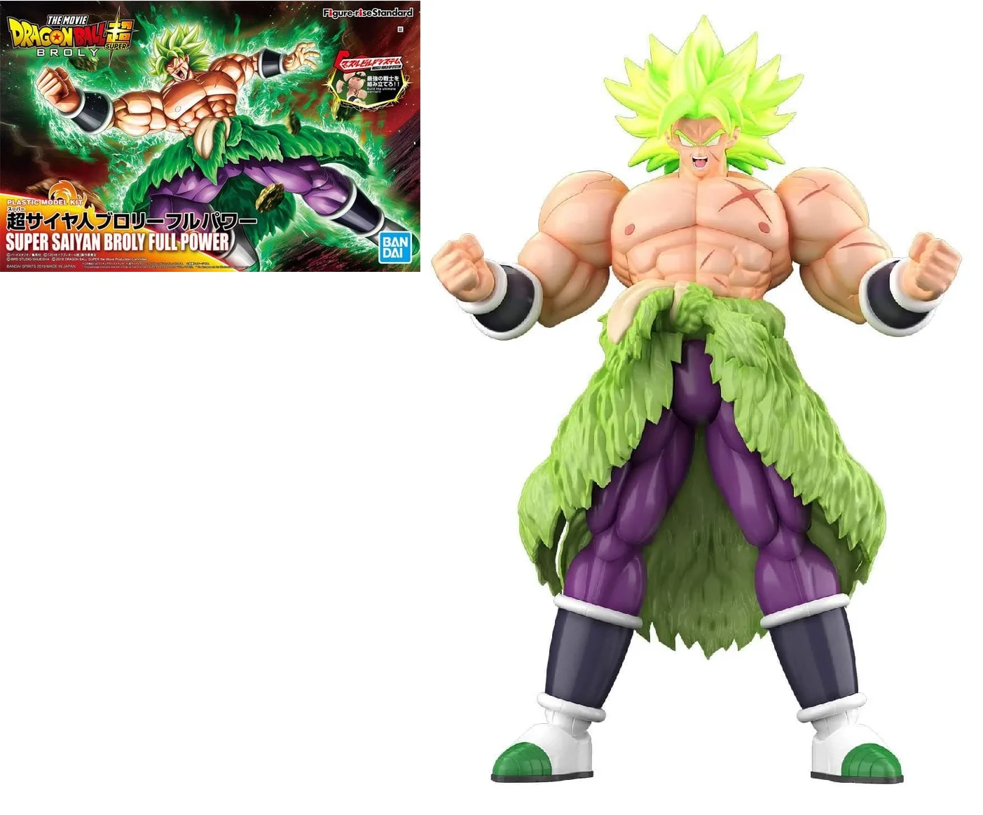 Figura Dragon Ball Broly Model Kit 2 Figura Dragon Ball Broly Model Kit - Imagen 2