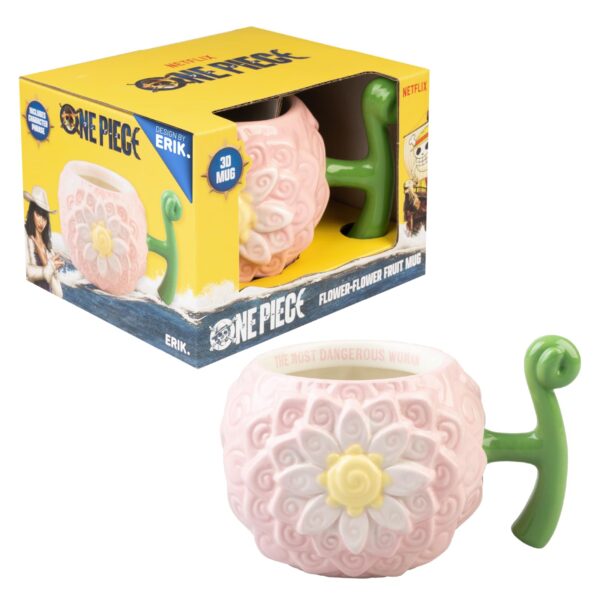 Taza One Piece 3D Fruta Hana Hana