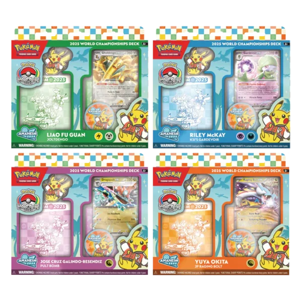 Mazos Campeonato Mundial Pokemon 2025