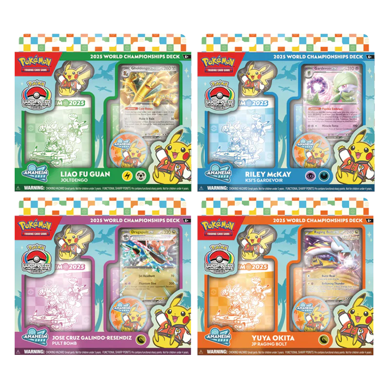 Mazos Campeonato Mundial Pokemon 2025 1 Mazos Campeonato Mundial Pokemon 2025