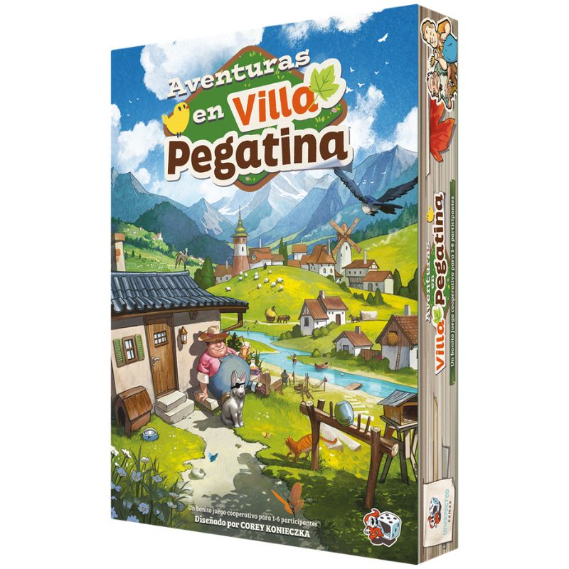 Aventuras en Villa pegatina