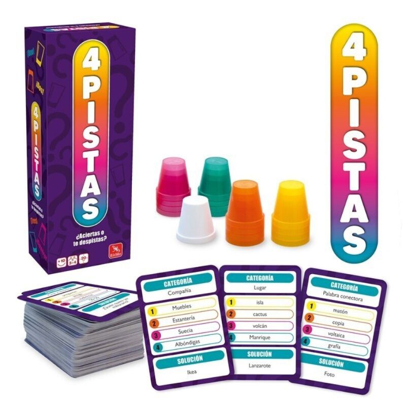 Juego 4 Pistas Ludilo