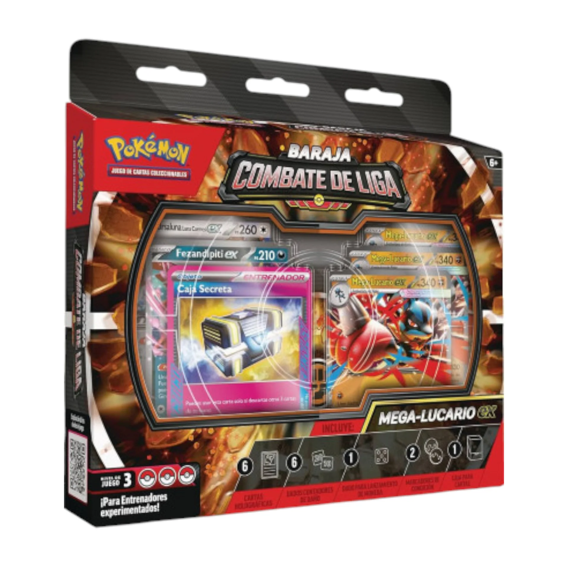 Pokémon Baraja Combate de Liga Mega Lucario