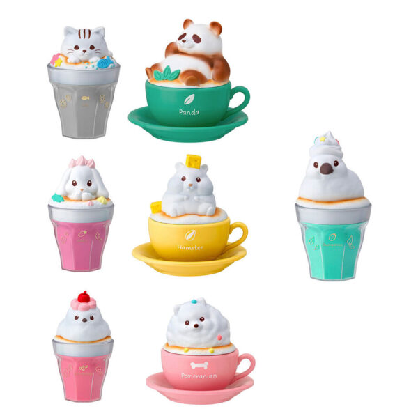 Figura CharaLatte Art Case Animals