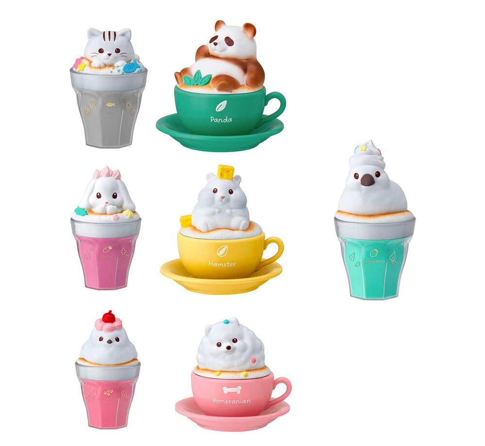 Figura CharaLatte Art Case Animals