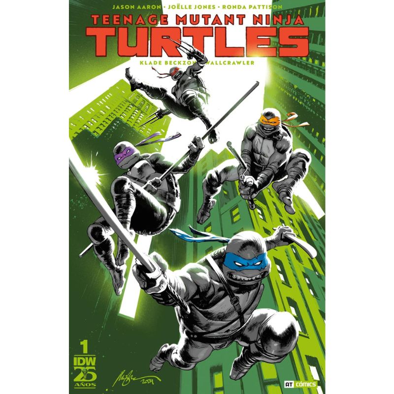 Comic Tortugas Ninja Moztros