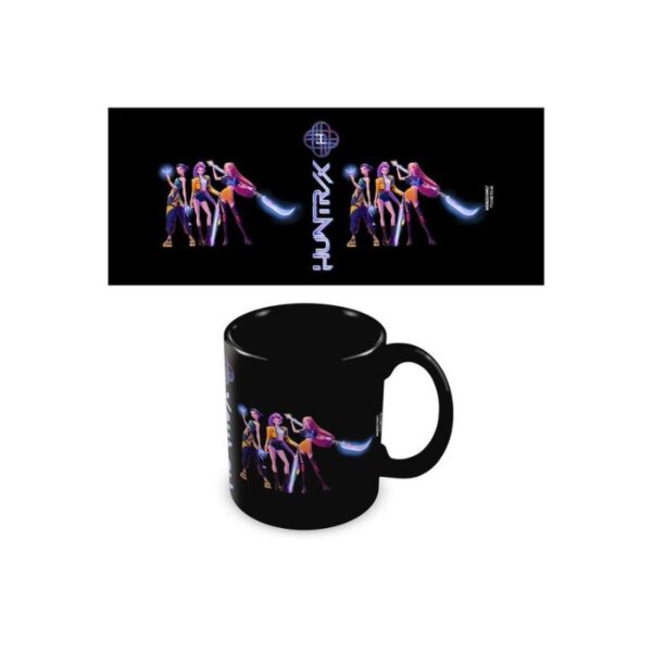 Taza KPOP Demon Huntrix Black