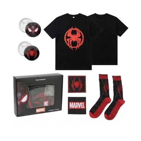 Set Regalo con Camiseta Marvel Spiderman
