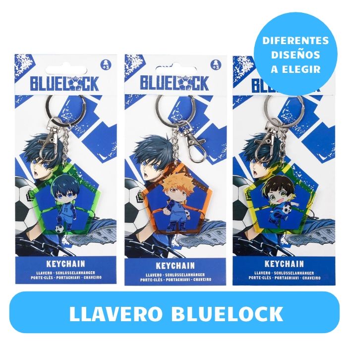 Llavero Blue Lock Diferentes personajes a elegir 1 Llavero Blue Lock