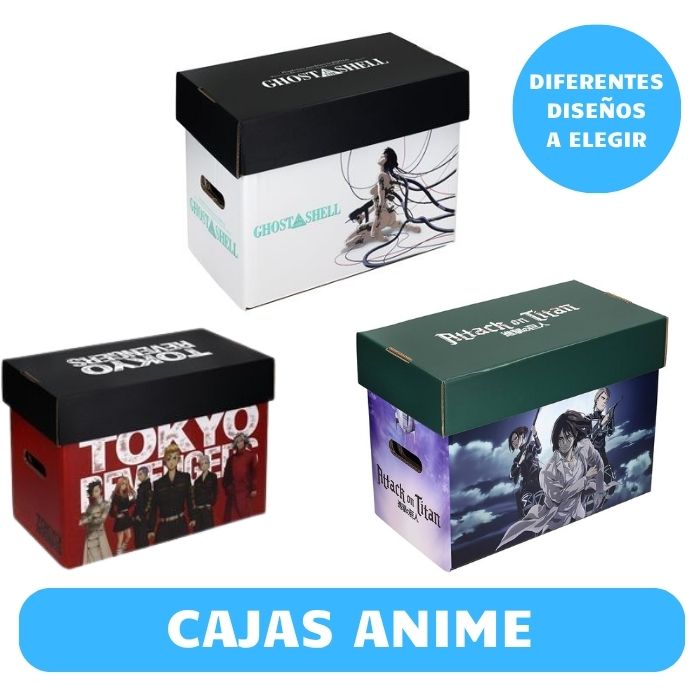 Cajas Almacenaje Comics Anime