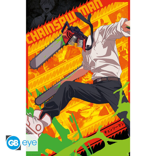 Poster Chainsaw Man Denji