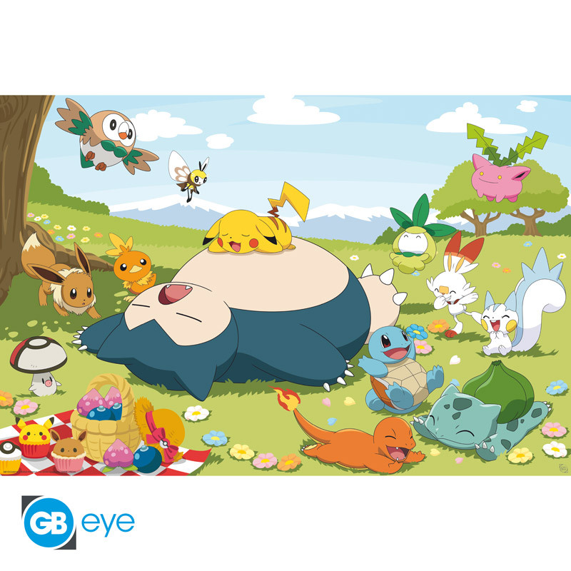 Poster Pokemon Picnic 91.5x61cm 1 Poster Pokemon Picnic 91.5x61cm