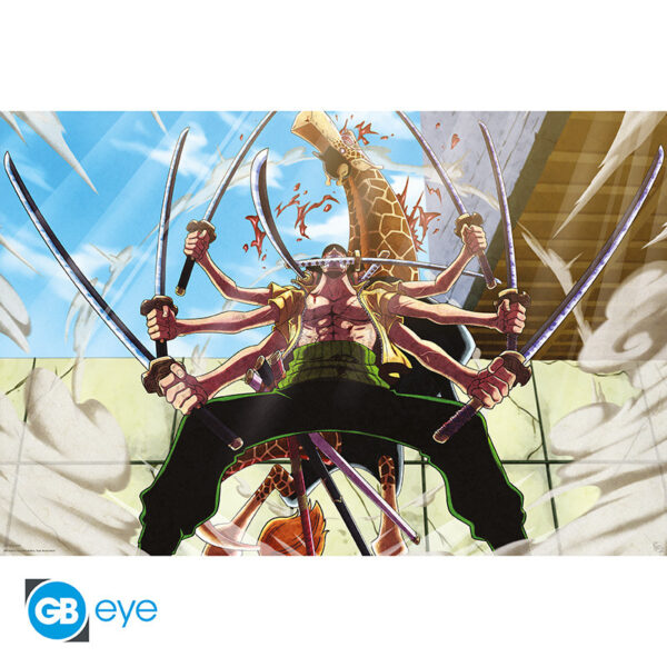 Poster One Piece Zoro 91.5x61cm