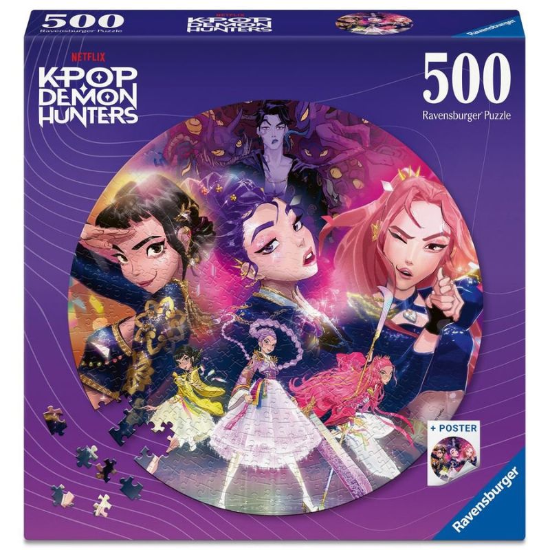 Puzzle k-Pop Demon Hunter 500 piezas