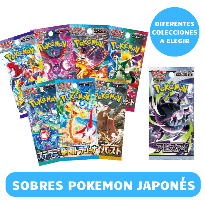 Sobres Pokemon Japonés Diferentes Colecciones 1 Sobres Pokemon Japonés Diferentes Colecciones
